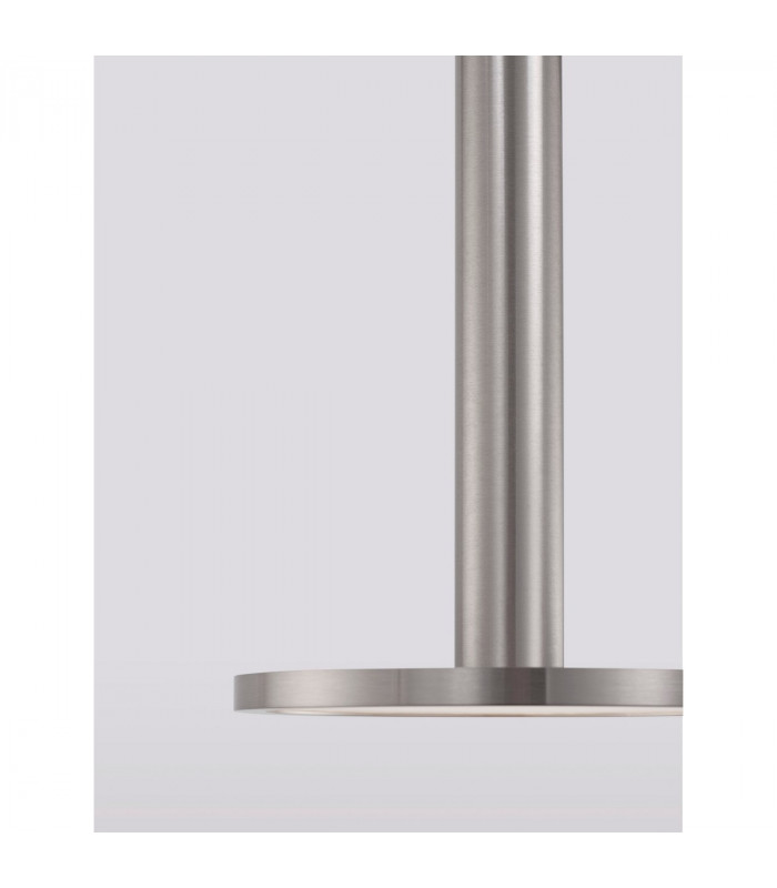 Palencia Integrated LED Pendant Ceiling Light Satin Nickel Metal LED 11W 517Lm 3000K-7