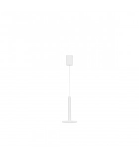 Palencia Integrated LED Pendant Ceiling Light Matt White Metal LED 11W 517Lm 3000K-1