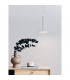 Palencia Integrated LED Pendant Ceiling Light Matt White Metal LED 11W 517Lm 3000K-2