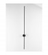 Aden Integrated LED Wall Lamp Sandy Black Aluminium LED 20W AC 1400Lm 3000K-4