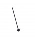 Synthesi Integrated LED Wall Lamp Sandy Black Aluminium LED 18W 230V 777Lm 3000K-1