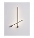 Synthesi Integrated LED Wall Lamp Sandy Black Aluminium LED 25W 230V 1920.8Lm 3000K-1
