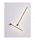 Synthesi Integrated LED Wall Lamp Sandy Black Aluminium LED 25W 230V 1920.8Lm 3000K-4