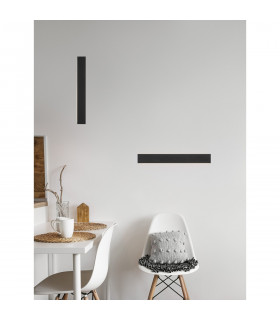 Seline Integrated LED Wall Lamp Sandy Black Aluminium LED Philips 20W 230V 1478Lm 3000K IP44-2