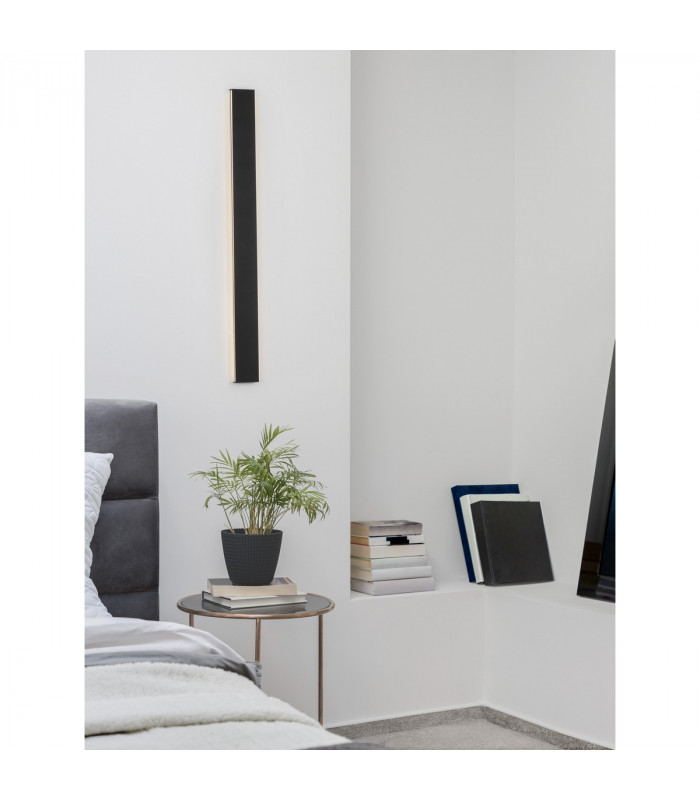 Seline Integrated LED Wall Lamp Sandy Black Aluminium LED Philips 36W 230V 2614Lm 3000K IP44-2