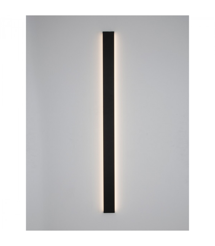 Seline Integrated LED Wall Lamp Sandy Black Aluminium LED Philips 44W 230V 3124Lm 3000K IP44-3