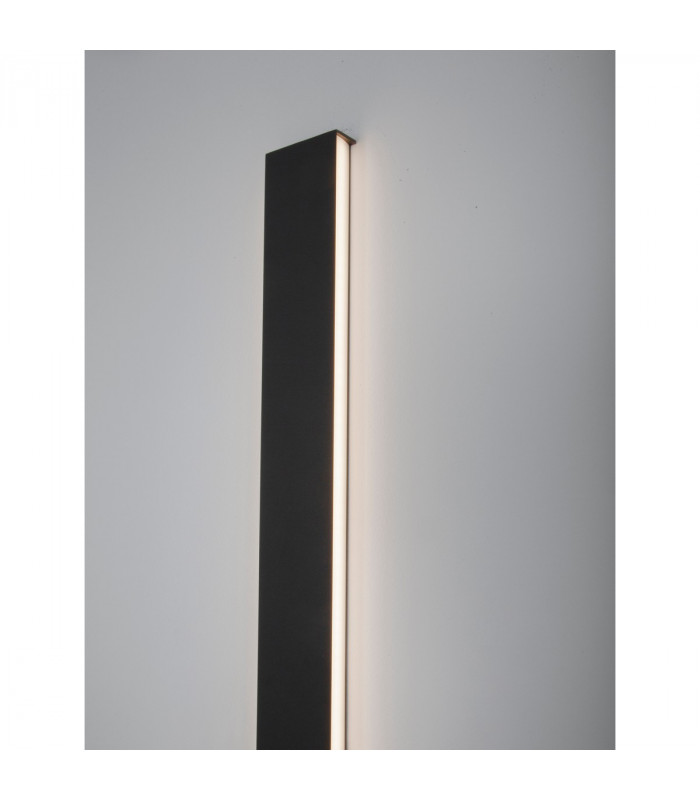 Seline Integrated LED Wall Lamp Sandy Black Aluminium LED Philips 44W 230V 3124Lm 3000K IP44-4