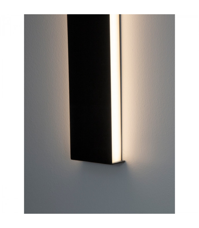Seline Integrated LED Wall Lamp Sandy Black Aluminium LED Philips 44W 230V 3124Lm 3000K IP44-5