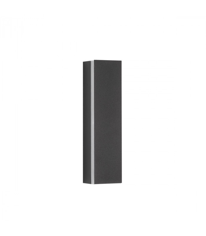Colby 20cm Integrated LED Wall Lamp Sandy Black Aluminium LED 12W 600Lm 3000K-1