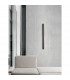 Colby 80cm Integrated LED Wall Lamp Sandy Black Aluminium LED 12W 600Lm 3000K-2