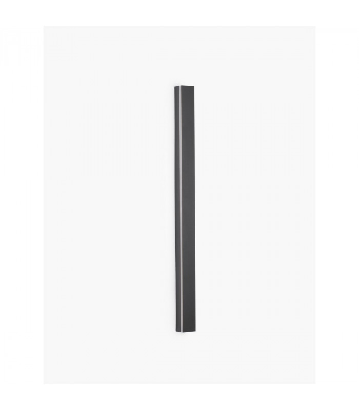 Colby 80cm Integrated LED Wall Lamp Sandy Black Aluminium LED 12W 600Lm 3000K-3