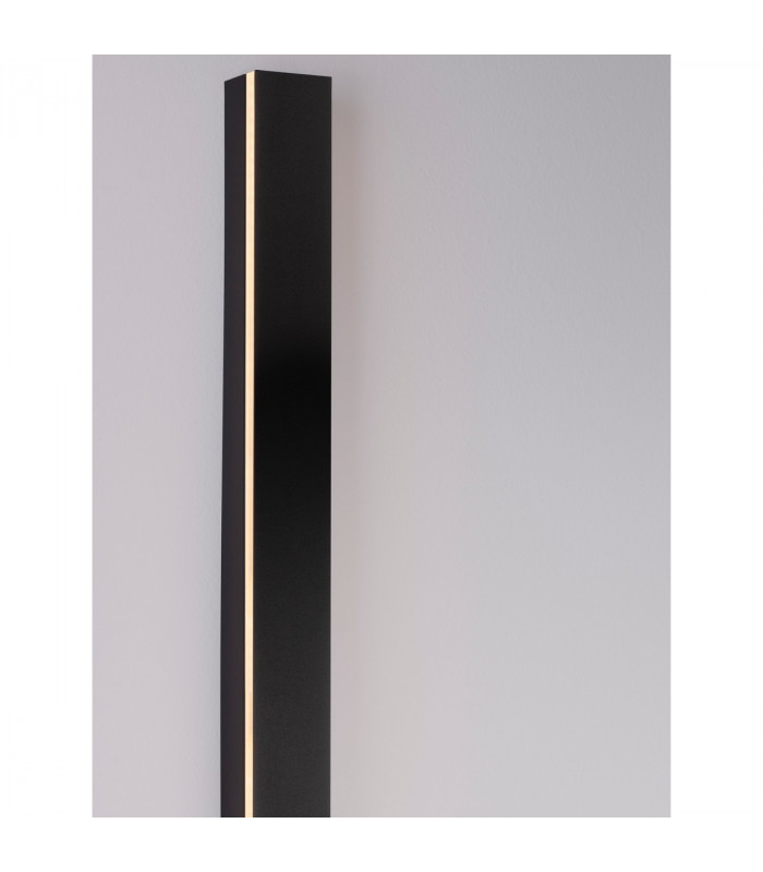 Colby 80cm Integrated LED Wall Lamp Sandy Black Aluminium LED 12W 600Lm 3000K-5
