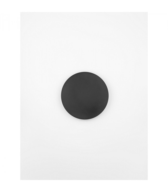 Cyrcle Integrated LED Wall Lamp Sandy Black Aluminium LED 22.5W 2300Lm 3000K-3