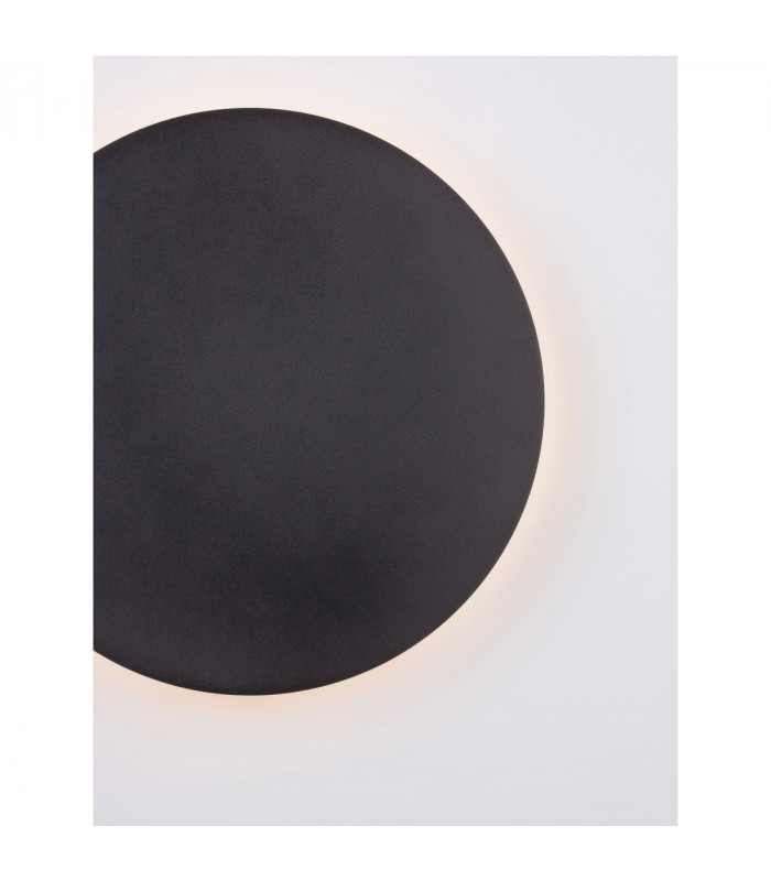 Cyrcle Integrated LED Wall Lamp Sandy Black Aluminium LED 22.5W 2300Lm 3000K-7