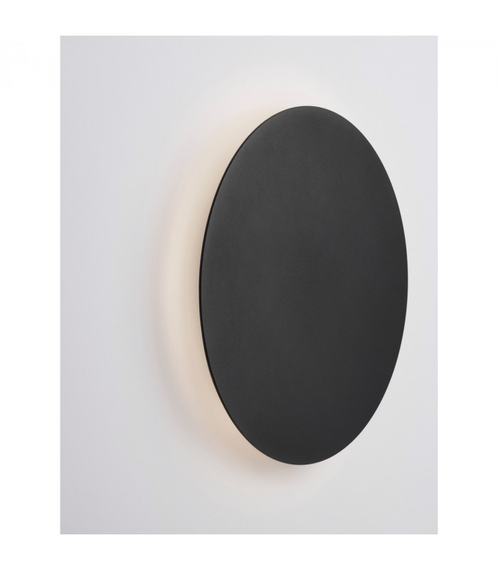 Cyrcle Integrated LED Wall Lamp Sandy Black Aluminium LED 22.5W 2300Lm 3000K-8
