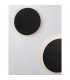 Cyrcle Integrated LED Wall Lamp Sandy Black Aluminium LED 22.5W 2300Lm 3000K-9