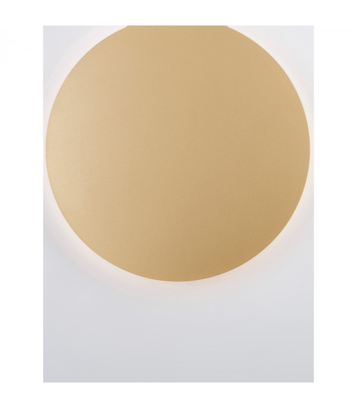 Cyrcle Integrated LED Wall Lamp Matt Gold Aluminium LED 22.5W 2300Lm 3000K 33.2-6