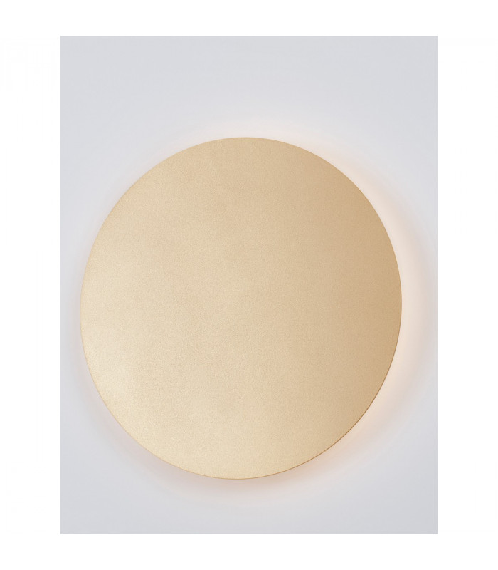 Cyrcle Integrated LED Wall Lamp Matt Gold Aluminium LED 22.5W 2300Lm 3000K 33.2-10