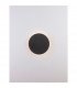 Cyrcle Integrated LED Wall Lamp Sandy Black Aluminium LED 12W 1300Lm 3000K-4