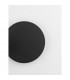 Cyrcle Integrated LED Wall Lamp Sandy Black Aluminium LED 12W 1300Lm 3000K-6