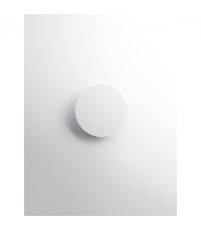 Cyrcle Integrated LED Wall Lamp Sandy White Aluminium LED 12W 1300Lm 3000K-2