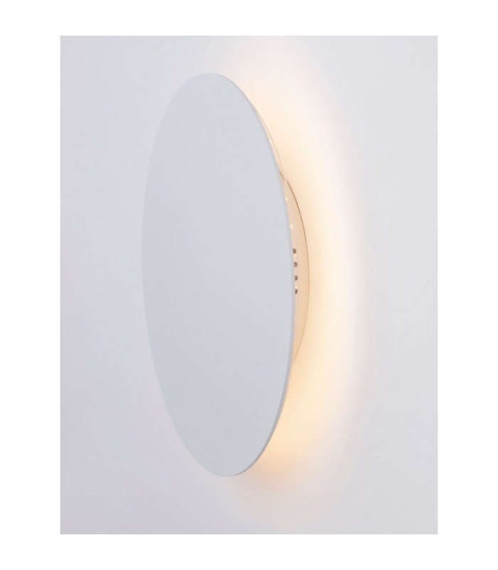Cyrcle Integrated LED Wall Lamp Sandy White Aluminium LED 12W 1300Lm 3000K-6