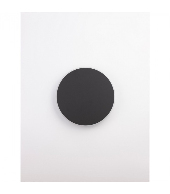 Nevo Integrated LED Wall Lamp Sandy Black Aluminium LED 20.5W 1450Lm 3000K 3 3.9-3