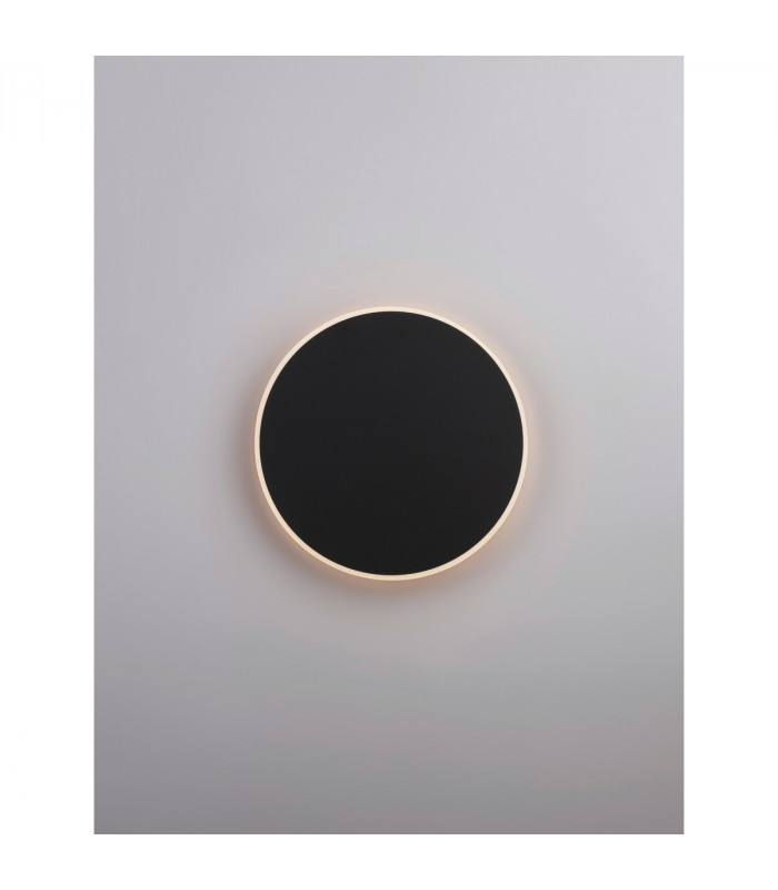 Nevo Integrated LED Wall Lamp Sandy Black Aluminium LED 20.5W 1450Lm 3000K 3 3.9-4