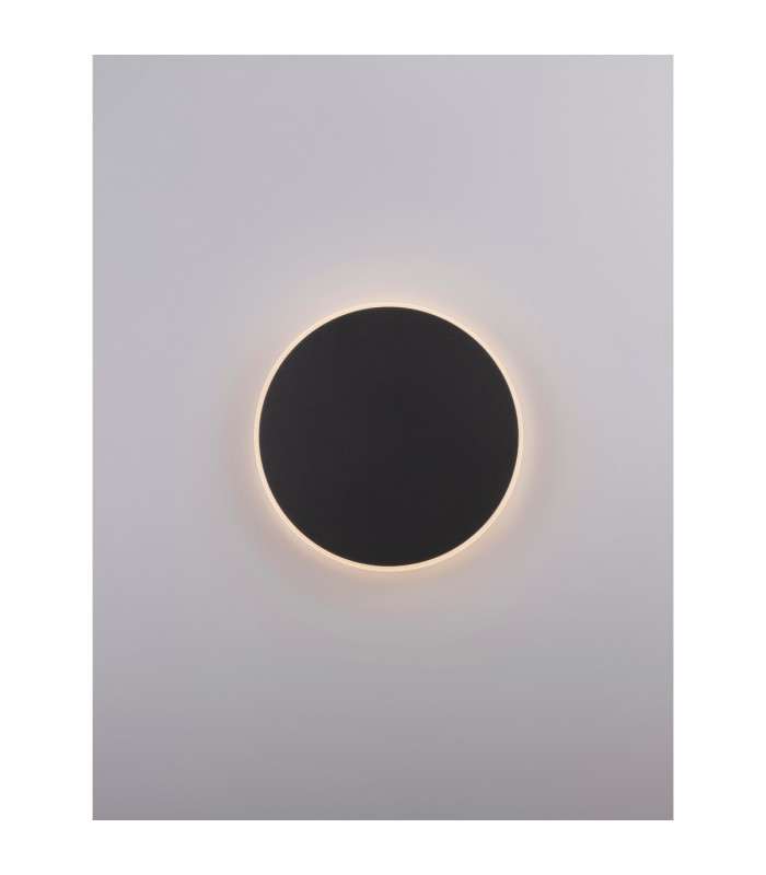 Nevo Integrated LED Wall Lamp Sandy Black Aluminium LED 20.5W 1450Lm 3000K 3 3.9-6