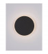 Nevo Integrated LED Wall Lamp Sandy Black Aluminium LED 12W 850Lm 3000K-2
