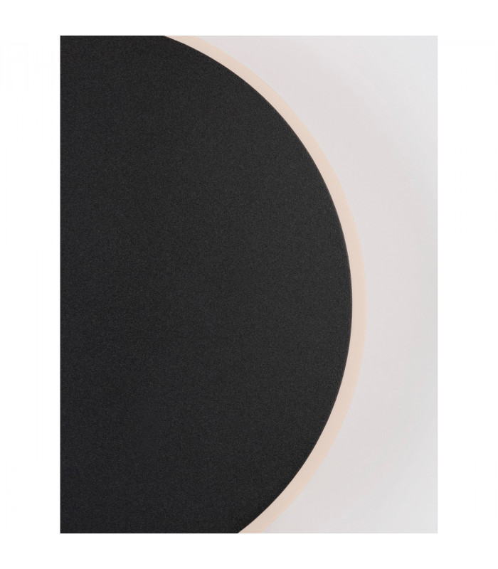 Nevo Integrated LED Wall Lamp Sandy Black Aluminium LED 12W 850Lm 3000K-5