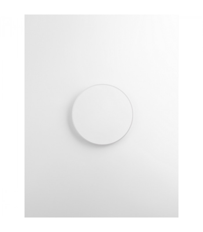 Nevo Integrated LED Wall Lamp Sandy White Aluminium LED 12W 850Lm 3000K-3