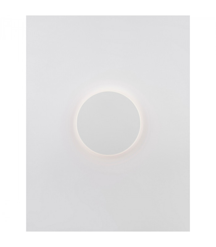 Nevo Integrated LED Wall Lamp Sandy White Aluminium LED 12W 850Lm 3000K-4