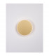 Nevo Integrated LED Wall Lamp Matt Gold Aluminium Acrylic LED 12W 850Lm 3000K-4