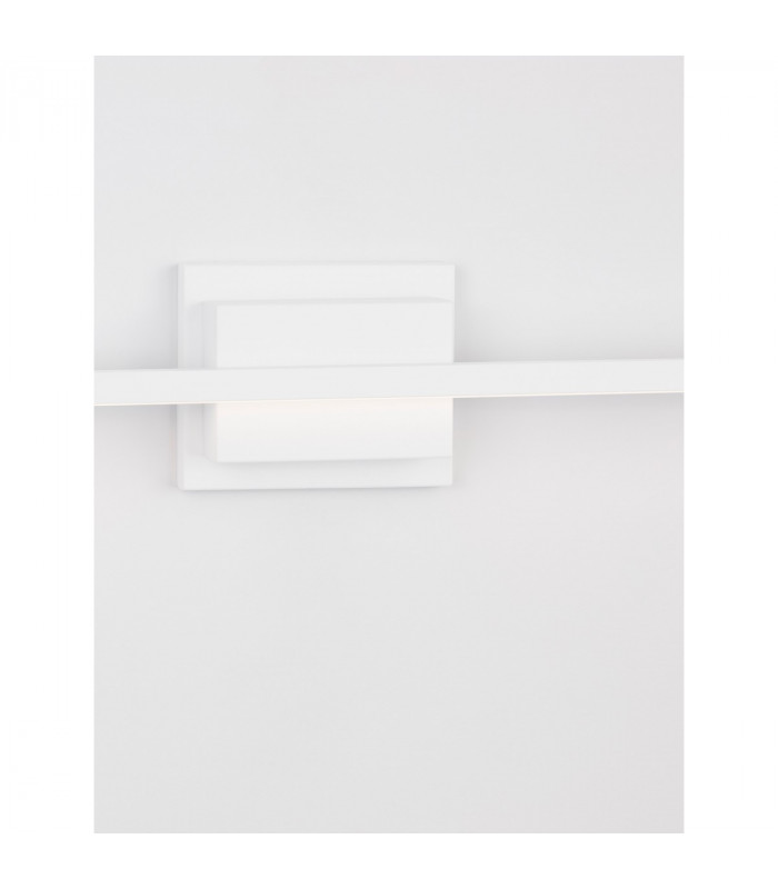Azure 90.5cm Picture Light Sandy White Aluminium LED 12.5W 750Lm 3000K-5