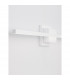 Azure 90.5cm Picture Light Sandy White Aluminium LED 12.5W 750Lm 3000K-7