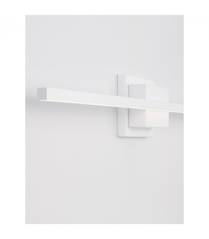 Azure 90.5cm Picture Light Sandy White Aluminium LED 12.5W 750Lm 3000K-7