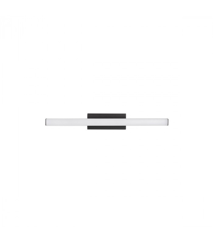 Willow Bathroom Over Mirror Light Black Aluminium LED 12W 1174Lm 3000K IP44-1