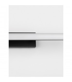 Willow Bathroom Over Mirror Light Black Aluminium LED 12W 1174Lm 3000K IP44-2