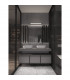 Willow Bathroom Over Mirror Light White Aluminium LED 12W 1174Lm 3000K IP44-2