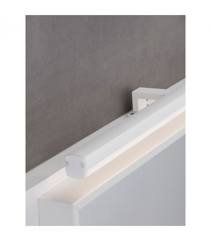 Glim Bathroom Over Mirror Light White Aluminium LED 18W 1922Lm 3000K IP44-3
