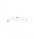 Glim Bathroom Over Mirror Light White Aluminium LED 18W 1922Lm 3000K IP44-4