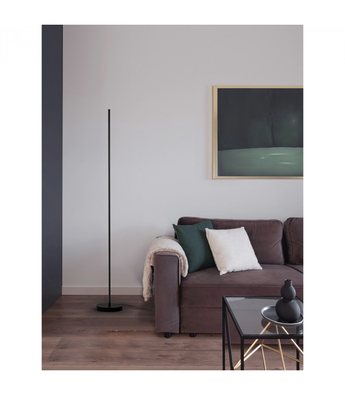 Colby LED Integrated Floor Lamp Sandy Black Aluminium LED 18W AC 1260Lm 3000K-2