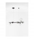Odillia 7 Light Globe Pendant Ceiling Light Matt Black Metal Glass LED G9-3