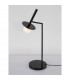 Pielo Desk Task Lamp Sandy Black Metal Opal Glass LED G9I-5