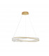 Aurelia Integrated LED Pendant Ceiling Light Gold Metal Crystal LED 45W 4139.39Lm 3500K-1