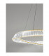 Aurelia Integrated LED Pendant Ceiling Light Gold Metal Crystal LED 45W 4139.39Lm 3500K-3