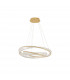 Aurelia Integrated LED Pendant Ceiling Light Gold Metal Crystal LED 70W 6351.63Lm 3500K-1