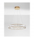 Aurelia Integrated LED Pendant Ceiling Light Gold Metal Crystal LED 40W 4647Lm 3500K-2