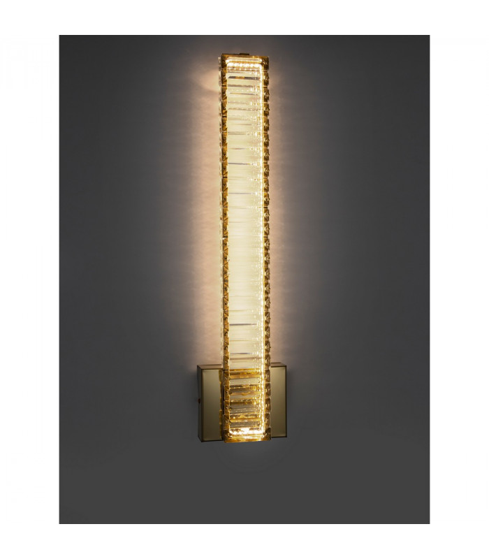 Aurelia Wall Lamp Gold Metal Crystal LED 19W 1707Lm 3500K-5
